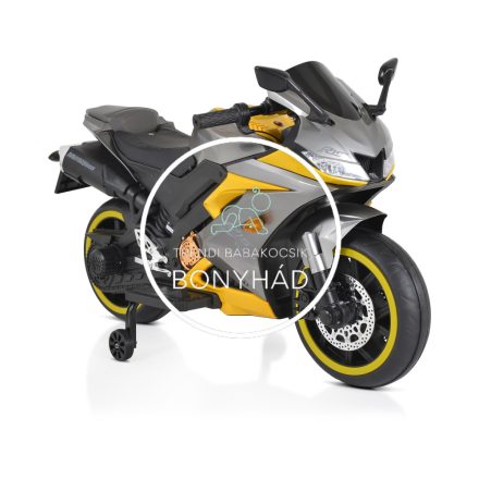 Motocross - 2 kerekű gyorsasági motor - Sárga - Szürke