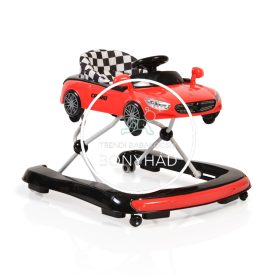 Moni Cabrio 2in1 bébikomp és járássegítő - Piros