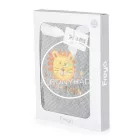 Cangaroo Freya Baba Takaró – Puha Fleece, Sötétszürke