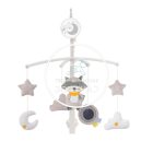 zenélő forgó bézs mosómaci kiságyhoz