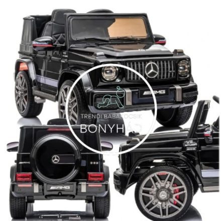 Mercedes AMG G63 elektromos kisautó - Fekete
