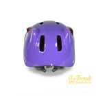 Kerékpáros sisak (48-54 cm) Lányos - Lila-pink