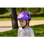 Kerékpáros sisak (48-54 cm) Lányos - Lila-pink