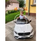 Mercedes AMG GLC 63S elektromos kisautó - Fehér