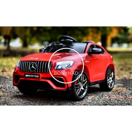 Mercedes AMG GLC 63S elektromos kisautó - Piros