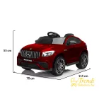 Mercedes AMG GLC 63S elektromos kisautó - Piros