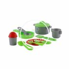 Játék Konyha - Műanyag - Edényekkel - Piros - Kék