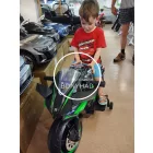 Motocross Ninja - 2 kerekű gyorsasági motor - Fekete