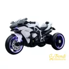 Motocross Ninja - 3 kerekű gyorsasági motor - Fehér