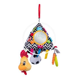 Szenzoros Piramis – Akasztós Fejlesztő Játék Babáknak