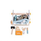 Fa játék - Fa szerszámkészlet - Pasztel