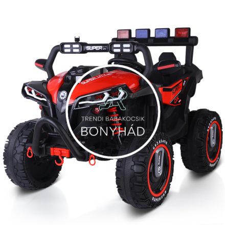 Buggy 2 személyes, négy motoros  - Piros  