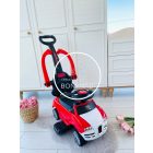 Rider tolókaros bébitaxi - Piros