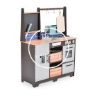 Fa játék - Fa babakonyha -  Teljesen felszerelt