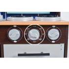 Fa játék - Fa babakonyha -  Teljesen felszerelt