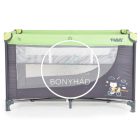 TOMMY Kétszintes utazóágy - Zöld