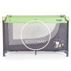 TOMMY Kétszintes utazóágy - Zöld