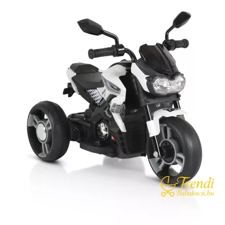 Gyermek elektromos motorkerékpár 12 Volt - os - Fehér