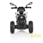 Gyermek elektromos motorkerékpár 12 Volt - os - Fehér
