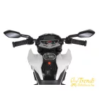 Gyermek elektromos motorkerékpár 12 Volt - os - Fehér