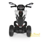 Gyermek elektromos motorkerékpár 12 Volt - os - Fehér