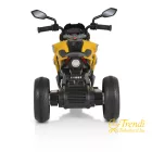 Gyermek elektromos motorkerékpár 12 Volt - os - Sárga