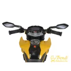 Gyermek elektromos motorkerékpár 12 Volt - os - Sárga