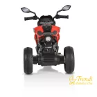 Gyermek elektromos motorkerékpár 12 Volt - os - Piros