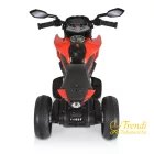 Gyermek elektromos motorkerékpár 12 Volt - os - Piros