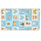 Kétoldalas vízálló csúszásmentes játszószőnyeg 180 x 100 cm - Kék