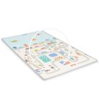 Kétoldalas vízálló csúszásmentes játszószőnyeg 180 x 100 cm - Kék