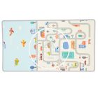 Kétoldalas vízálló csúszásmentes játszószőnyeg 180 x 100 cm - Kék