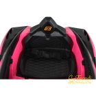 Cordoba rózsaszín elektromos autó belső tér és kezelőpanel – Trendi Babakocsi