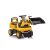 Bébitaxi - Homlokrakodó gép - Ráülős - Sárga