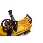 Bébitaxi - Homlokrakodó gép - Ráülős - Sárga