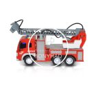 Kisautó - Műanyag - Tűzoltó autó, létrás szerkocsi