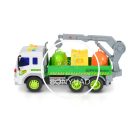 Kisautó - Műanyag - Kisautó szelektív kukákkal