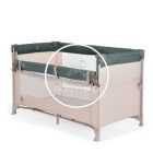 Next Level - Utazóágy - 2 szintes, lehajtható oldalfallal - Zöld