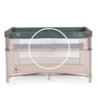 Next Level - Utazóágy - 2 szintes, lehajtható oldalfallal - Zöld