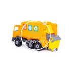 Kisautó - Műanyag - Kukásautó kukával