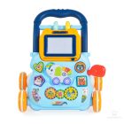 MUSIC WALKER járássegítő – Elefántos, Kék (2in1 zenei + mágneses táblás fejlesztő játék)