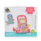 MUSIC WALKER járássegítő – Elefántos, Pink (2in1 zenei + mágneses táblás fejlesztő játék)
