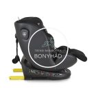 Cangaroo Castor 40-150 cm I-SIZE biztonsági gyerekülés hangjelzéssel - Fekete