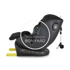 Cangaroo Castor 40-150 cm I-SIZE biztonsági gyerekülés hangjelzéssel - Fekete