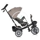 Tricikli - Szülőkaros, 360 fokban forgatható üléssel - Bézs