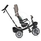 Tricikli - Szülőkaros, 360 fokban forgatható üléssel - Bézs