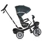 SUMMER Tricikli - Szülőkaros, zenél, játék tartókkal - Szürke