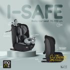 Moni Isafe I-Size gyerekülés (76-150 cm) - Szürke