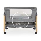 Adoro Babaöböl – 7 pozícióban állítható magasság, szúnyoghálóval, kerekekkel és tárolóval