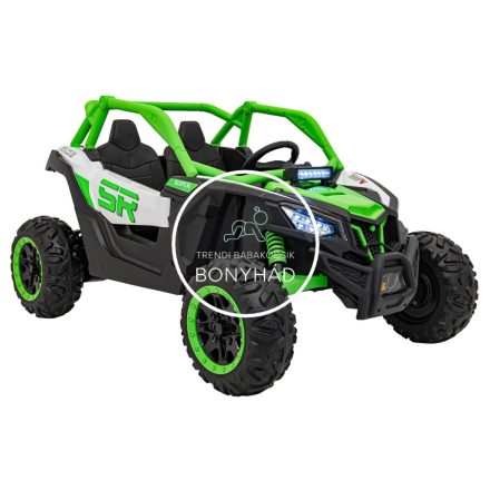 Óriás buggy 2 személyes elektromos autó - Zöld